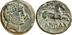 Caiscata (Cascante). As. (FAB. 687) (ACIP. 1682). 10,58 g. MBC+/MBC.