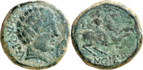 Conterbia Carbica (Huete). As. (FAB. 846) (ACIP. 1829). 12,57 g. MBC-/BC+.