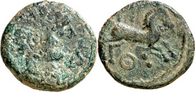 Cueliocos (zona alta del Ebro). Semis. (FAB. 871) (ACIP. 1688). 4,02 g. RC/BC+.
