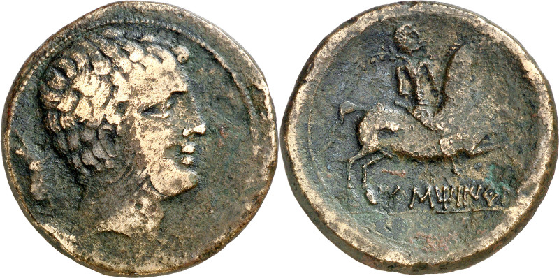 Eustibaicula (hacia Vic). As. (FAB. 1293) (ACIP. 1307). Restos de barniz. Muy ra...