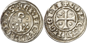 Comtat d'Urgell. Ermengol X (1267-1314). Agramunt. Diner. (Cru.V.S. 128) (Cru.C.G. 1945). 0,75 g. MBC.