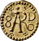 Reus. Pellofa. (Cru.L. 2039). Valor: 8 diners. Escasa. Latón. 0,48 g. EBC.