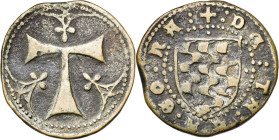 (posterior a 1491). Tarragona. Senyal. (Cru.L. 2150) (Cru.C.G. 3866). 4,88 g. MBC+/MBC.
