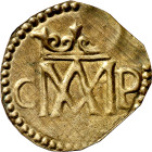 Tarragona. Pellofa. (Cru.L. 2155). Rara. Latón. 0,63 g. (EBC-).