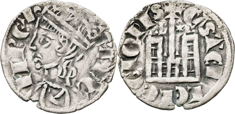 Sancho IV (1284-1295). León. Cornado. (AB. 299). 0,73 g. MBC.