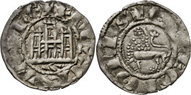 Fernando IV (1295-1312). Sevilla. Dinero. (AB. 325, como pepión). 0,88 g. MBC.