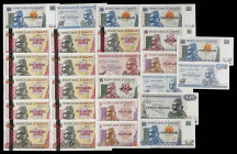 Zimbabwe. Lote de 26 billetes. A examinar. EBC-/S/C.