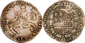 Antiguos Países Bajos. 1544. Carlos I. Cámara de Cuentas de Lille. Tratado de Crepy. Jetón. (Dugniolle 1596a). Atractivo. Ex Jean Elsen & ses Fils 15/...
