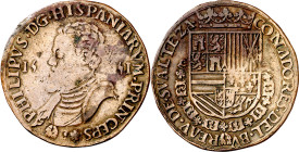 Antiguos Países Bajos. 1551. Carlos I. Dordrecht. Oficina Imperial de Finanzas. Contadores del Bureo del príncipe Felipe. Jetón. (Dugniolle 1839a). Ex...