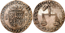Antiguos Países Bajos. 1565. Felipe II. Lille. Cámara de Cuentas. Jetón. (Dugniolle 2425) (Mitchiner 2376). Ex Jean Elsen & ses Fils 18/06/2005, nº 22...