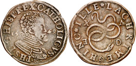 Antiguos Países Bajos. 1569. Felipe II. Utrecht. Tesorería desconocida. Venganza del duque de Alba contra la ciudad de Utrecht, que se niega a pagar l...