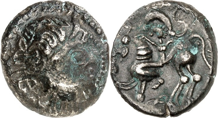 DONAUKELTEN / OSTKELTEN. 
Typ Philippos II. von Makedonien. 
"Kapostaler" AE-S...