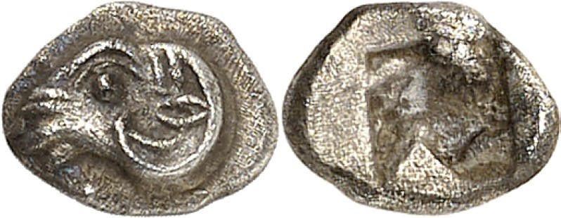 TROAS. 
STÄDTE. 
KEBREN (bei Akpinarköy). Hemiobelion (478/450 v.Chr.) 7/5mm 0...