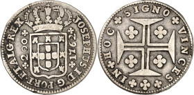 PORTUGAL. José I. 1750-1777. 200 Reis 1762. K.M. 247.1. .