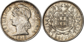PORTUGAL. Republik seit 1910. Escudo 1915. KM&nbsp; 564. .