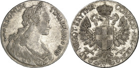 ERITREA. Italienische Kolonie. Vittorio Emanuele III. 1900-1946. Tallero 1918 Rom. mit Randschrift F.E.R.T 3x zw. Arabesken. KM&nbsp; 5. .