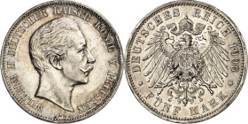 KAISERREICH. PREUSSEN, Königreich. 5 Mark 1906. J. 104. .