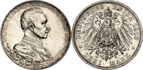 KAISERREICH. PREUSSEN, Königreich. 3 Mark 1913 Regierungsjubiläum. J. 112. .
