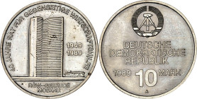 DDR. GEDENKMÜNZEN. 10 Mark 1989 RGW. J. 1625. .