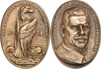 BILDHAUER und MEDAILLEURE des XIX. bis XXI. Jh.. DEUTSCHLAND vor    1945. GOETZ, Karl Xaver *1875 Augsburg +1950 München. Medaille 1914 Seeschlacht be...