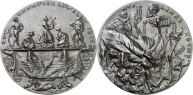 BILDHAUER und MEDAILLEURE des XIX. bis XXI. Jh.. DEUTSCHLAND vor    1945. GOETZ, Karl Xaver *1875 Augsburg +1950 München. Medaille 1917 Wie lange noch...
