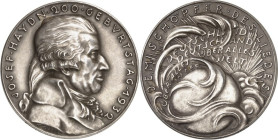 BILDHAUER und MEDAILLEURE des XIX. bis XXI. Jh.. DEUTSCHLAND vor    1945. GOETZ, Karl Xaver *1875 Augsburg +1950 München. Medaille 1932 HAYDN, Joseph,...