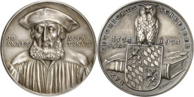BILDHAUER und MEDAILLEURE des XIX. bis XXI. Jh.. DEUTSCHLAND vor    1945. GOETZ, Karl Xaver *1875 Augsburg +1950 München. Medaille 1934 Geschichtsschr...