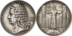BILDHAUER und MEDAILLEURE des XIX. bis XXI. Jh.. DEUTSCHLAND vor    1945. GOETZ, Karl Xaver *1875 Augsburg +1950 München. Medaille 1935 a.d. 250. Gebu...