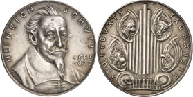 BILDHAUER und MEDAILLEURE des XIX. bis XXI. Jh.. DEUTSCHLAND vor    1945. GOETZ, Karl Xaver *1875 Augsburg +1950 München. Medaille 1935 Heinrich Schüt...