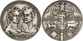 BILDHAUER und MEDAILLEURE des XIX. bis XXI. Jh.. DEUTSCHLAND vor    1945. GOETZ, Karl Xaver *1875 Augsburg +1950 München. Medaille 1935 a. d. 1. Oktob...