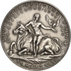 BILDHAUER und MEDAILLEURE des XIX. bis XXI. Jh.. DEUTSCHLAND vor    1945. GOETZ, Karl Xaver *1875 Augsburg +1950 München. Medaille 1936 Deutschert Fri...