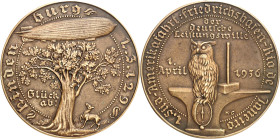 BILDHAUER und MEDAILLEURE des XIX. bis XXI. Jh.. DEUTSCHLAND vor    1945. GOETZ, Karl Xaver *1875 Augsburg +1950 München. Medaille 1936 Südamerikafahr...