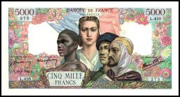 FRANKREICH. Banque de France. 5000 Francs 1942-47. Pick&nbsp; 103. .