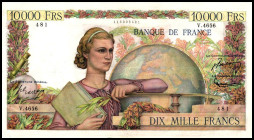 FRANKREICH. Banque de France. 10000 Francs 1942-47. Pick&nbsp; 132. .