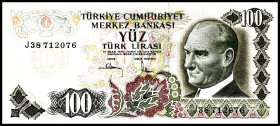 TÜRKEI. 100 Lira 14.1.1970. Pick&nbsp; 189a. .