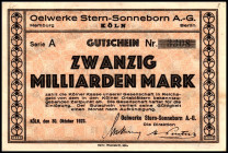 RHEINLAND. Köln, Oelwerke Stern-Sonneborn A.-G.. entfällt. .