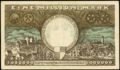 WÜRTTEMBERG. Hechingen- Haigerloch, Amtsverbände. 500 Tsd. M.o.D. "Goethe unrasiert". Ke. 2277a. .