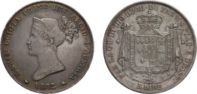 ZECCHE ITALIANE. 
DUCATO DI PARMA, PIACENZA E GUASTALLA. 
MARIA LUIGIA D'AUSTRIA (1814-1847). 5 LIRE 1832 su 1815
Milano. Argento, 24,96 gr, 37 mm....