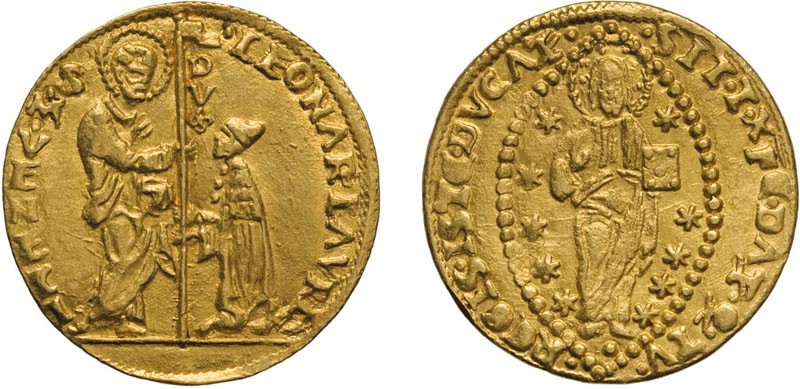 ZECCHE ITALIANE. VENEZIA. 
LEONARDO LOREDAN (1501-1521). DUCATO
Oro, 3,49 gr, ...