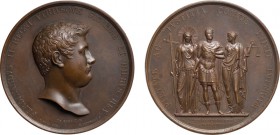 MEDAGLIE ITALIANE. REGNO DELLE DUE SICILIE. FERDINANDO II (1830-1859). ASCENSIONE AL TRONO 1830.
Bronzo, 139,34 gr, 63 mm. Colpetto sul bordo, SPL+
...