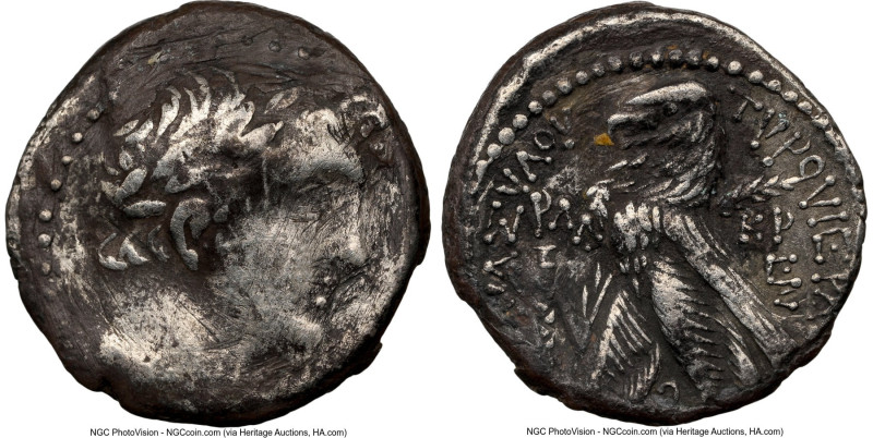 PHOENICIA. Tyre. Ca. 126/5 BC-AD 65/6. AR half-shekel (20mm, 7.01 gm, 1h). NGC V...