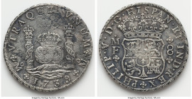Philip V 8 Reales 1739/8 Mo-MF XF (Saltwater Effect), Mexico City mint, KM103, Cal-1452. Accompanied by ANACS photo cert from 1981. HID09801242017 © 2...