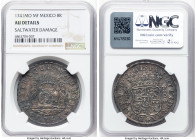 Philip V 8 Reales 1741 Mo-MF AU Details (Saltwater Damage) NGC, Mexico City mint, KM103, Cal-1458. HID09801242017 © 2024 Heritage Auctions | All Right...