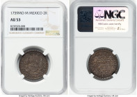 Ferdinand VI 2 Reales 1759 Mo-M AU53 NGC, Mexico City mint, KM86.2, Cal-306. HID09801242017 © 2024 Heritage Auctions | All Rights Reserved www.HA.com/...