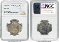 Charles III 2 Reales 1781 Mo-FF MS61 NGC, Mexico City mint, KM88.2, Cal-670. HID09801242017 © 2024 Heritage Auctions | All Rights Reserved www.HA.com/...