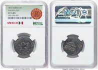 Oaxaca. War of Independence 2 Reales 1813 VF35 Brown NGC, KM226.1. SUD type. Insurgent coinage struck under General Morelos. HID09801242017 © 2024 Her...