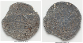 Oaxaca. War of Independence lead 8 Reales 1811 Fair, cf. KM234 (there, in copper & silver). 13.78gm. 35mm. Morelos SUD issue. The first of this popula...