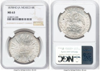 Republic 8 Reales 1878 Ho-JA MS63 NGC, Hermosillo mint, KM377.9, DP-Ho22. HID09801242017 © 2024 Heritage Auctions | All Rights Reserved www.HA.com/Tex...