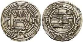 EMIRATO INDEPENDIENTE DE CÓRDOBA, 'Abd al-Rahman I. Dirham. (Ar. 2,74g/28mm). 154H. al-Ándalus / الاندلس. (Vives 52; R. Frochoso 154.1). MBC+....