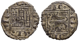 ALFONSO X (1252-1284). Pugesa/Óbolo. (Ve. 0,43g/14mm). Sin marca de ceca. (Imperatrix A10:14.50; FAB-280). Anv: Castillo dentro de gráfila cuadrada, a...